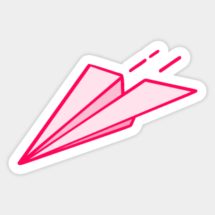 Paperplane Sticker